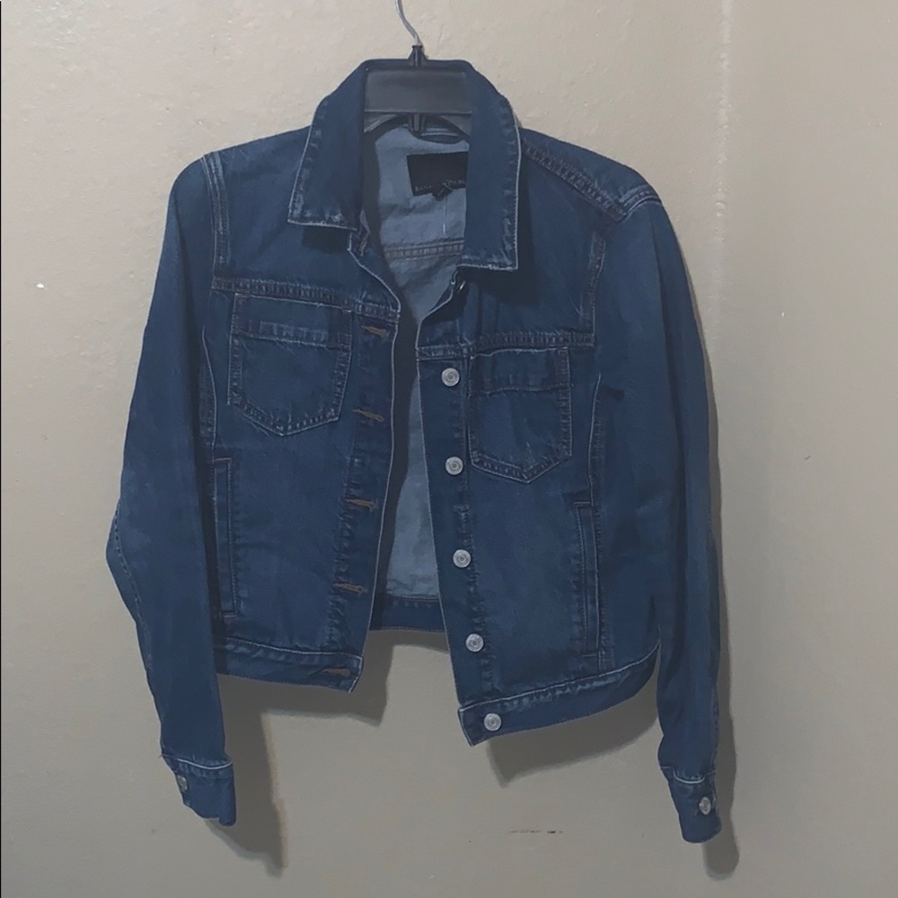 Dark navy jean jacket